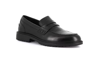 Moccasin BART in leather | BART SC4309 - black