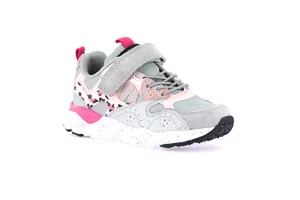 Sneaker color block | TARR SC4317 - grigio rosa