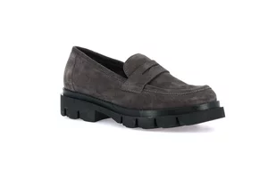 Moccasin in suede | ROCE SC4319 - fumo