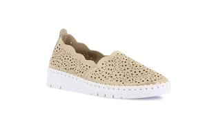 Super light Slip on | SAVI SC4382 - beige metal