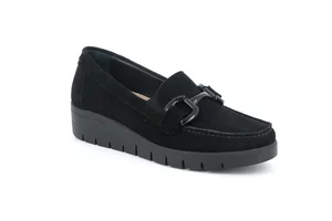 Slip on in suede | TAFA SC5584 - black