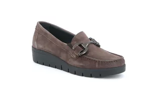 Slip on in suede | TAFA SC5584 - taupe