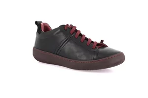 Urbaner Sneaker mit elastischen Schnürsenkeln | IMOD SC5609 - nero bordo