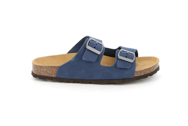 Ciabatta da donna in sughero | SARA CB0003 - BLU | Grünland