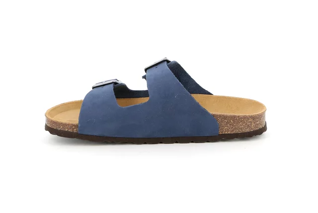 Ciabatta da donna in sughero | SARA CB0003 - BLU | Grünland