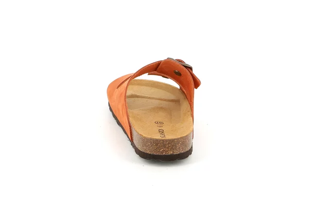 Women's cork slipper | SARA CB0003 - MATTONE | Grünland