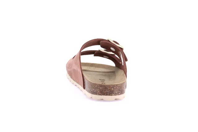 Women's cork slipper | SARA CB0003 - ROSA ANTICO | Grünland