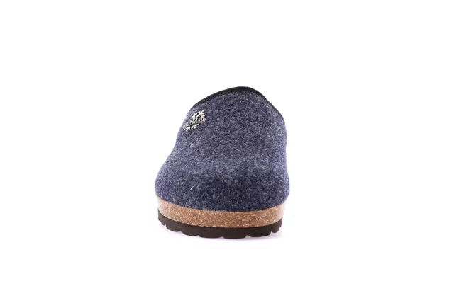 Cork slipper | SARA CB0169 - BLUE | Grünland