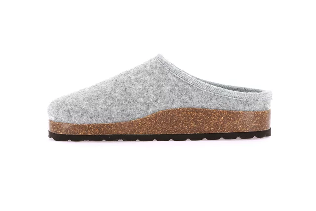 Cork slipper | SARA CB0169 - CENERE | Grünland