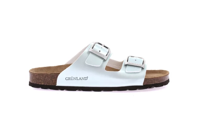 Ciabatta in materiale riciclato | SARA CB0726 - MENTA | Grünland
