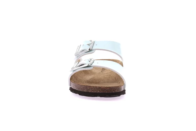 Ciabatta in materiale riciclato | SARA CB0726 - MENTA | Grünland