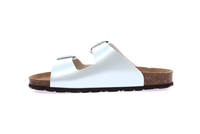 Ciabatta in materiale riciclato | SARA CB0726 - MENTA | Grünland