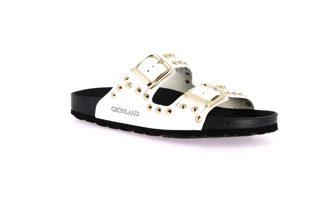 Slipper with studs | SARA CB0737 - WHITE | Grünland