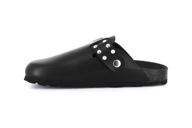 Sabot con borchie | SARA CB0790 - NERO | Grünland