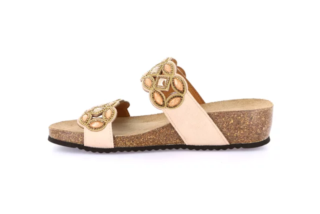 Cork slipper with light wedge | MEMI CB0828 - CIPRIA | Grünland