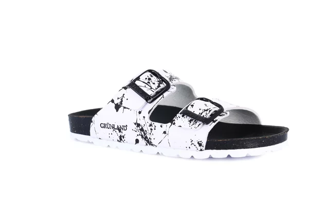 Ciabatta mod. SARA kicked by Georgettepol®  CB0834 - BIANCO | Grünland