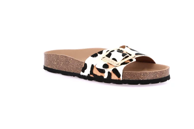Kork Animalier Sandale | ENNY CB0835 - BEIGE | Grünland