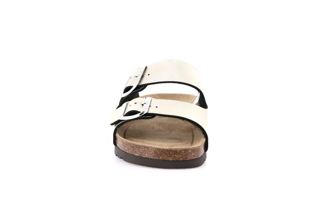 Eco-friendly slipper in natural cork | HOLA CB0972 - CHAMPAGNE | Grünland