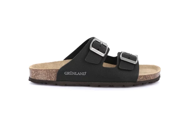 Ciabatta eco-friendly | SARA CB1557 - NERO | Grünland
