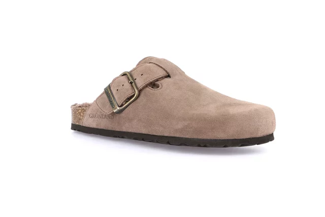 Suede slipper | SARA CB2000 - TORTORA | Grünland