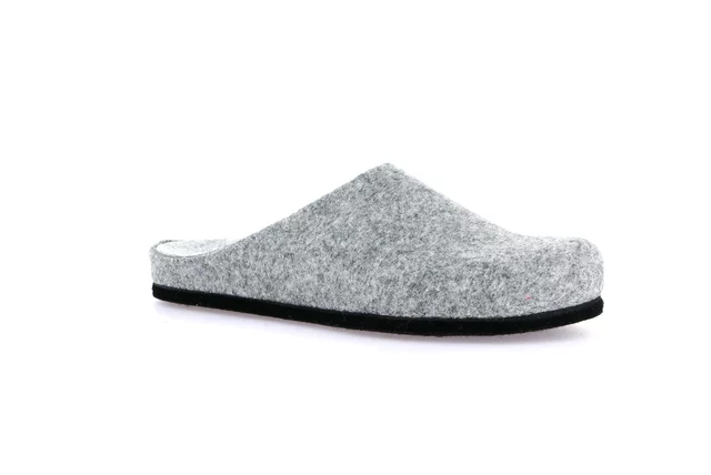 Eco-friendly slipper | PAMO CB2018 - CENERE-GHIACCIO | Grünland