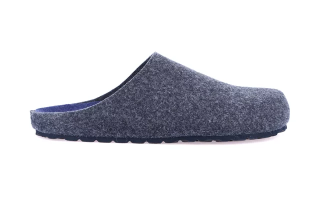 Men's fet slipper | LOCO CB2019 - BLU-ROYAL | Grünland