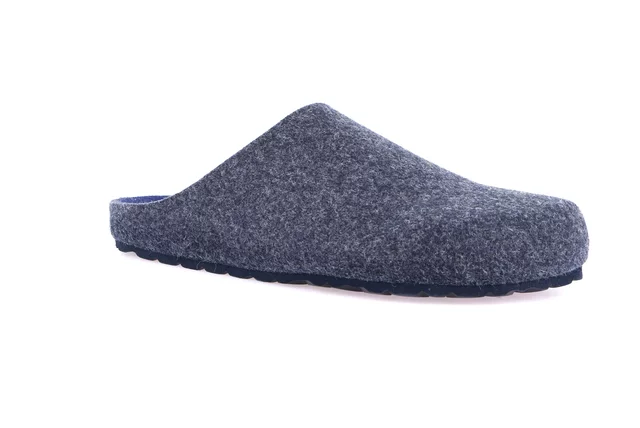 Men's fet slipper | LOCO CB2019 - BLU-ROYAL | Grünland