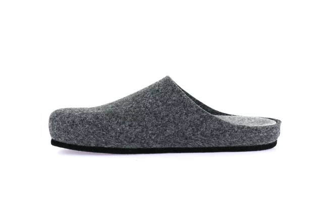 Felt slipper LOCO  CB2020 - ASFALTO-CENERE | Grünland