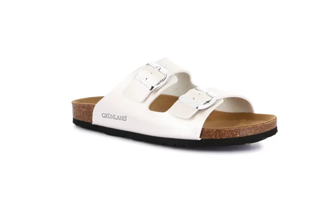 Ciabatta in materiale riciclato | SARA CB2425 - perla