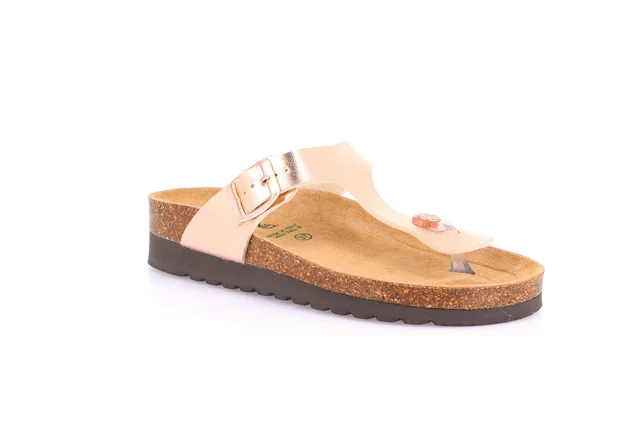 Ciabatta eco-friendly in sughero naturale | HOLA CB2430 - rame