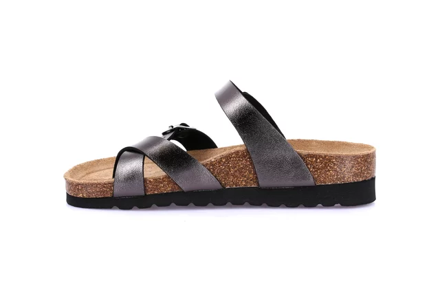 Ciabatta eco-friendly in sughero naturale | HOLA CB2438 - ANTRACITE | Grünland