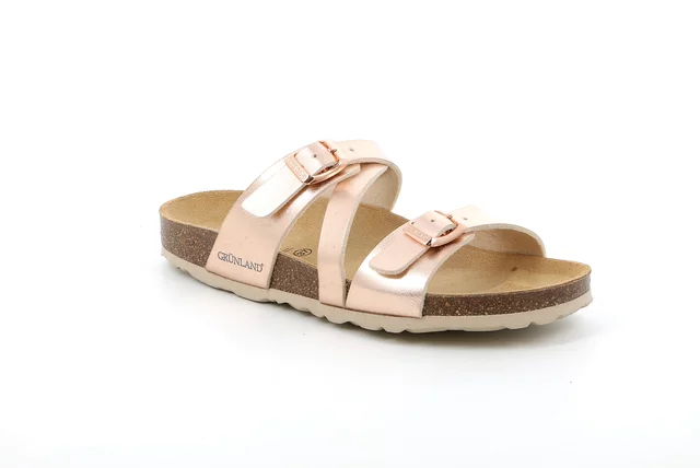 Women's slipper with crossed bands | SARA CB2642 - cipria