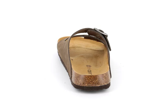 Men's slipper in nubuck CB3005 - TAUPE | Grünland