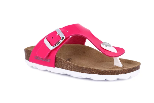 Cork Flip-Flop | LUCE  CB3021 - fuxia