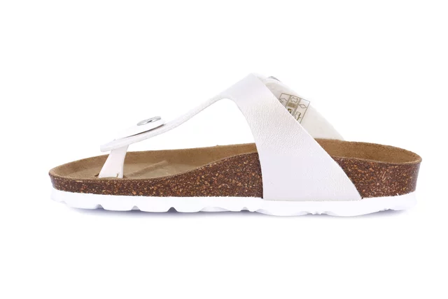 Peraly cork sandal Junior | LUCE CB3022 - PERLA | Grünland Junior