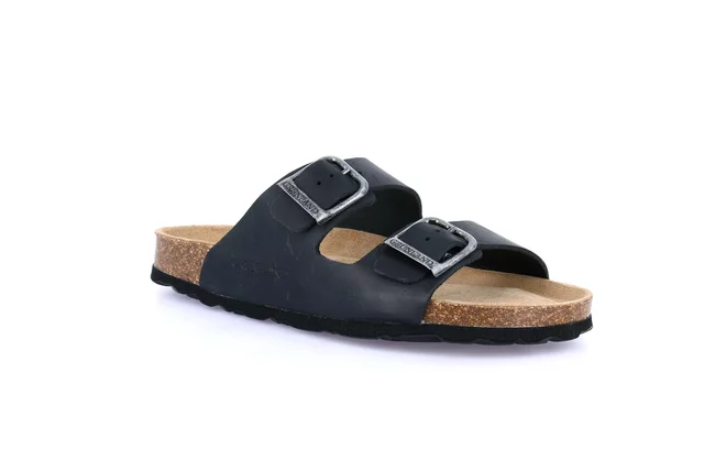 Double band slipper | SARA CB3030 - black