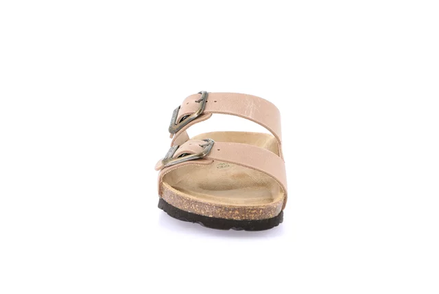 Ciabatta doppia fascia | SARA CB3030 - SABBIA | Grünland