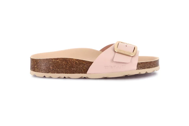 Ciabatta con maxi fibbia | ENNY CB3061 - ROSA | Grünland