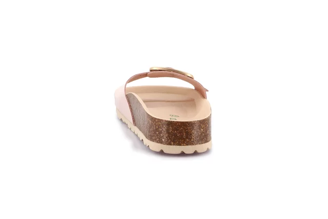 Ciabatta con maxi fibbia | ENNY CB3061 - ROSA | Grünland