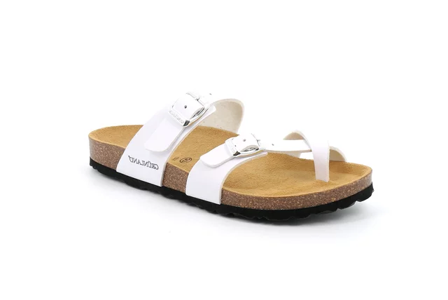 Cork Flip-flop | SARA  CB4322 - WHITE | Grünland