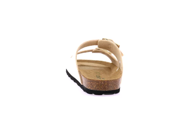 Damensandale aus recyceltem Material | SARA CB9952 - PESCA | Grünland