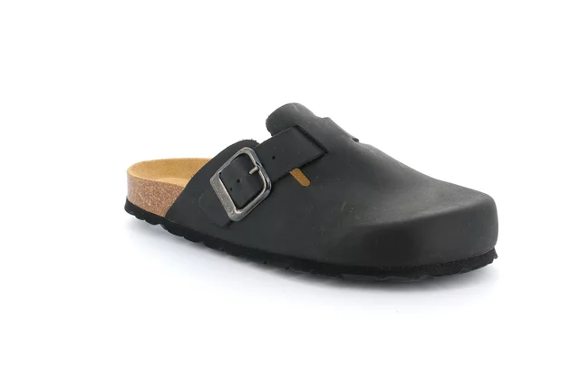 Closed toe slipper | SARA CB9967 - BLACK | Grünland