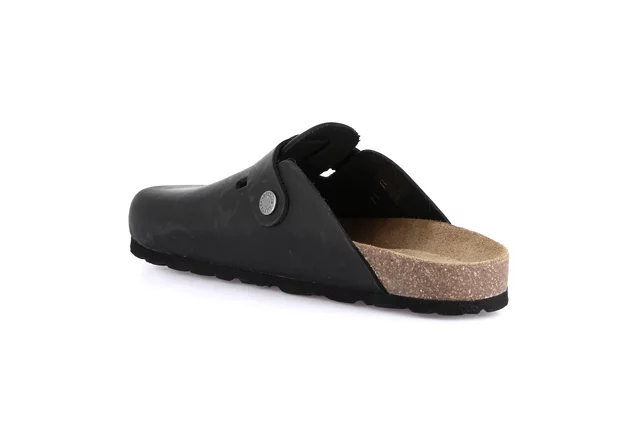 Closed toe slipper | SARA CB9967 - BLACK | Grünland