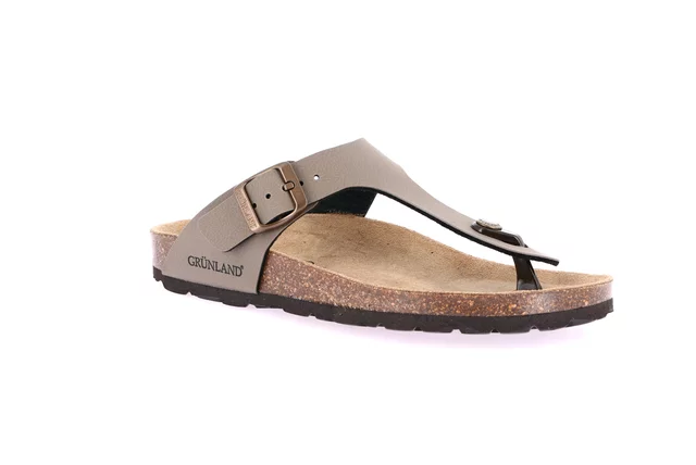 Natürlicher Kork Sandale | SARA CC0010 - tortora