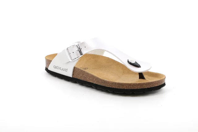 Infradito in materiale riciclato | SARA CC2383 - perla