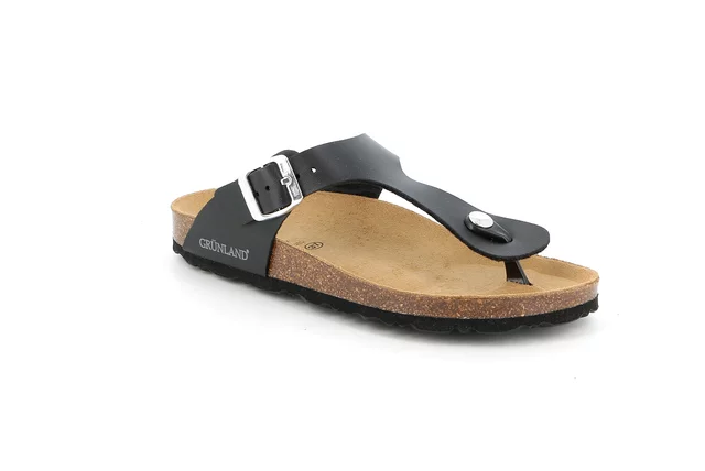 Flip-flop in recycled material | SARA CC4015 - black