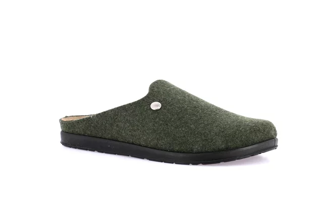 Felt Men's Slipper | PONE CE0251 - oliva