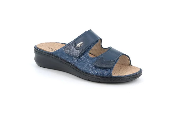 Comfort slipper in leather | DAMI CE0256 - AVIO | Grünland