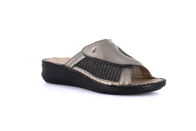 Comfort slipper | DAMI CE0257 - piombo