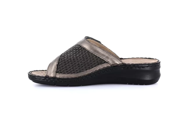 Komfort-Sandalen | DAMI CE0257 - PIOMBO | Grünland